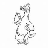 Ice Age Coloring Pages Pages4 Print Coloringkids sketch template