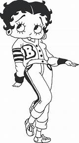 Betty Boop Neo Bettie Bettyboop sketch template