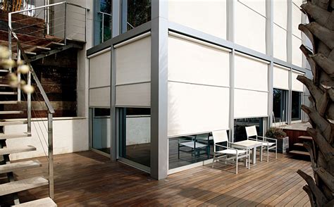 modern  stylish outdoor  window treatments window coverings design