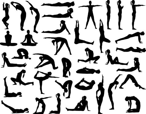 yoga poses   yoga poses png images  cliparts