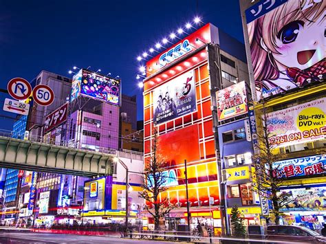 tokyos akihabara district  electronics  maid cafes lonely planet