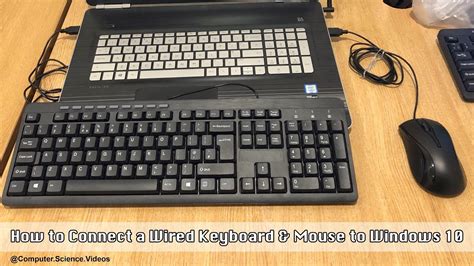connect  wired keyboard mouse   windows  laptop  youtube