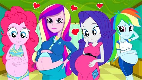 mlp transforms equestria girls pregnant coloring book  animation