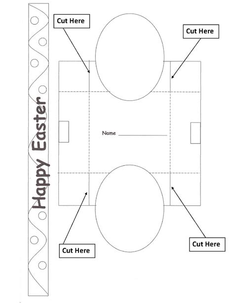 early play templates     simple easter basket easter