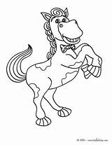 Coloring Pages Horse Farm Animals Smiling Colouring Color Animal Trojan Print Drawing Printable Getcolorings Getdrawings Hellokids sketch template