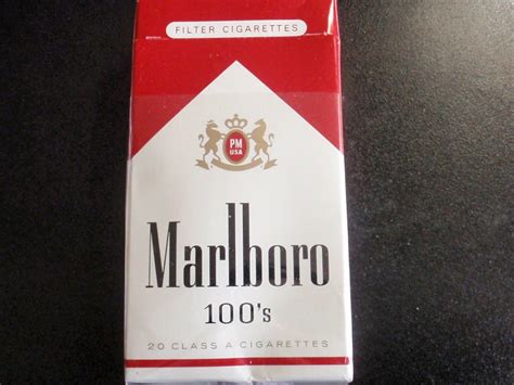 empty cigarette box empty pack usa marlboro 100s virginia tax stamp