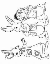 Peter Rabbit Coloring Pages Lily Benjamin Print Colouring Konijn Nick Jr Tail Cotton Tekening Kids Sheets Sketch Afkomstig Van Bbc sketch template