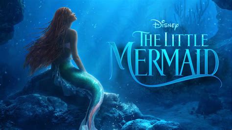 halle bailey shares the first poster for the little mermaid the