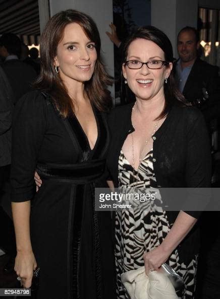 Actresses Tina Fey And Megan Mullally Attend The Perry Ellis And