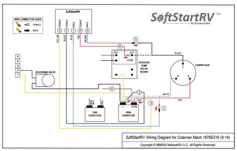 wiring diagram  coleman rv air conditioner wiring draw  schematic