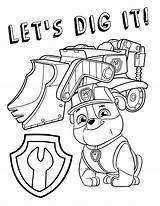 Paw Patrol Coloring Pages Chase Marshall Truck Fire Printable Sheet Rubble Excellent Entitlementtrap Amazing Pups Size Birijus Pawpatrol sketch template