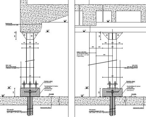inex herstel van een balk en kolom met betonrot  ingenieurs