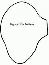 Elephant Ears Clipart Drawing Cartoon Cliparts Getdrawings Clipground sketch template
