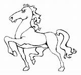 Cavalo Cavallo Sfilata Caballo Desfilar Desfilando Cavall Acolore Dibuixos Dibuix sketch template