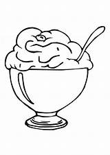 Ice Cream Coloring Pages Eat Scoop Sundae Clipart Cartoon Printable Cliparts Coloringsky Clip Coloringmates Library Popular Coloringhome Favorites Add Kids sketch template
