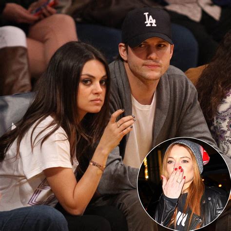 how will mila kunis react to ashton kutcher earning the top spot on lindsay lohan s conquest