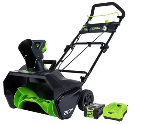 top greenworks snow blower electric snow blower greenworks snow blower