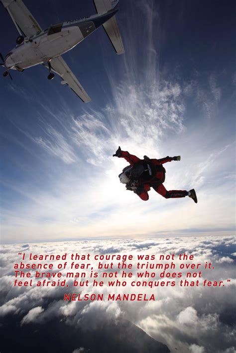 learned  courage    absence  fear   triumph