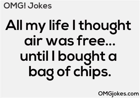 Lol Funny Food Humor Jokes Joke Chips Air Omgjokes •