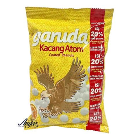 Promo Kacang Atom Garuda Coated Peanuts 130gr Diskon 25 Di Seller