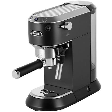 delonghi ecbk dedica traditional pump espresso coffee machine  bar black  ebay