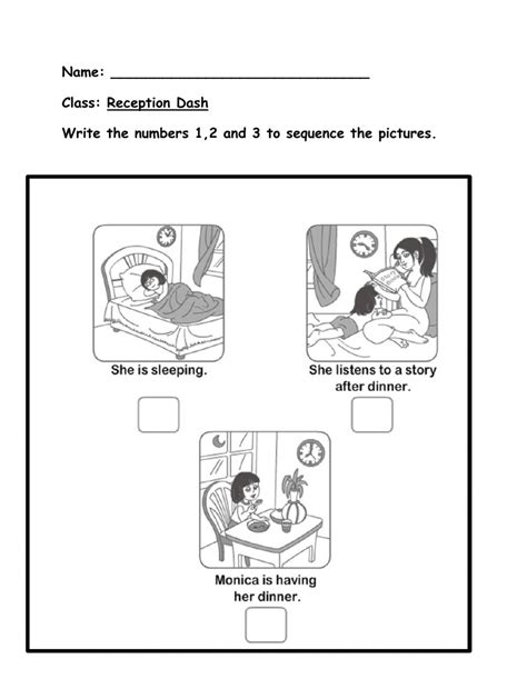 sequencing activity