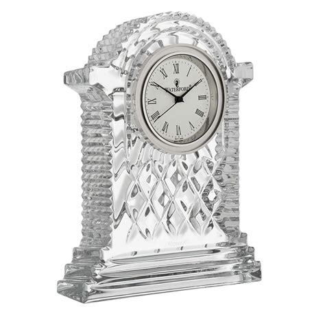 waterford crystal lismore carriage clock large  john lewis