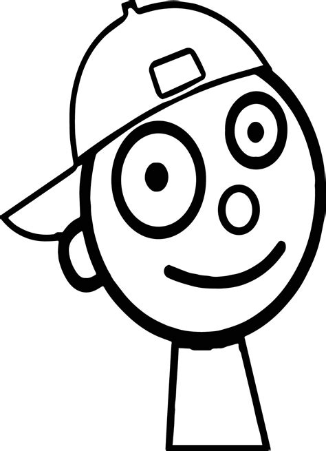 pbs kids character coloring pages