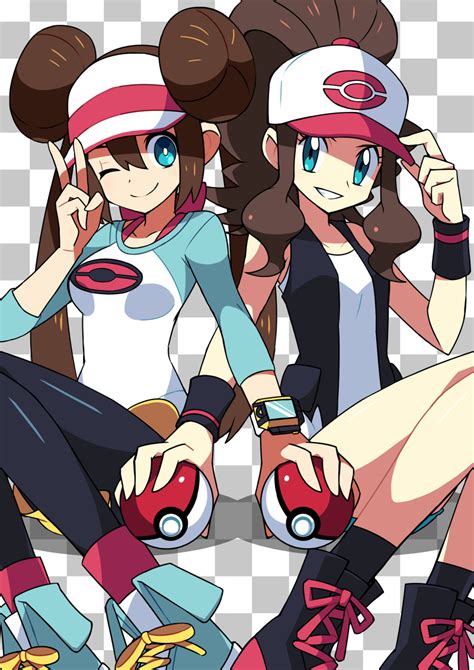 hilda and rosa look so good together pokémon know your meme