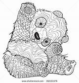 Coloring Pages Getdrawings Complex Animal sketch template