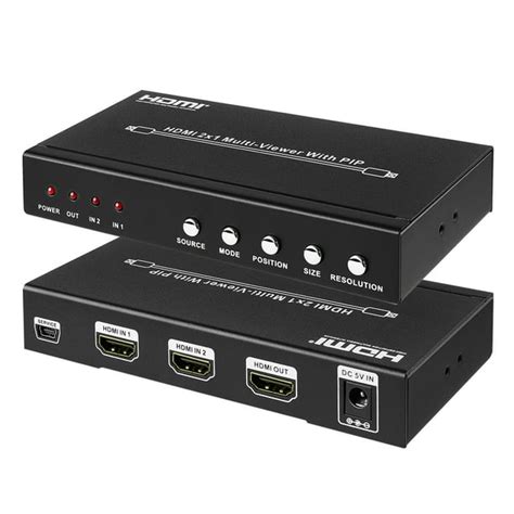 hdmi  multi viewer switch seamless switcher  pip function support