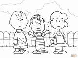 Linus Lucy Snoopy Malbilder sketch template