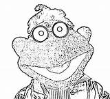 Muppets Puppets Outrageous Calm Polite Characters sketch template