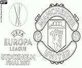 Europa Uefa Manu League sketch template