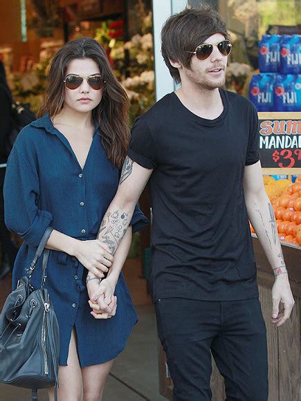 Louis Tomlinson And Girlfriend Danielle Campbell Out Shopping