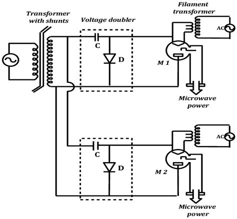 microwave transformer connection diagram wiring diagram