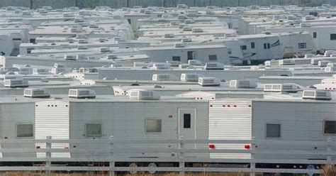 fema trailers brought shelter problems  katrina victims