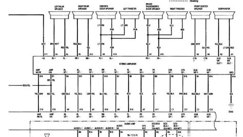 acura tl stereo wiring diagram wiring diagram