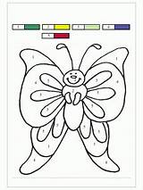 Number Color Butterfly Coloring Preschool Pages Spring Worksheets Numbers Preschoolers Kids Clipart Colors Kittybabylove Library Print Source Exciting Related Style sketch template