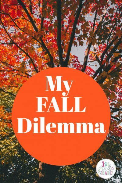 My October Classroom Dilemma October Classroom Fun