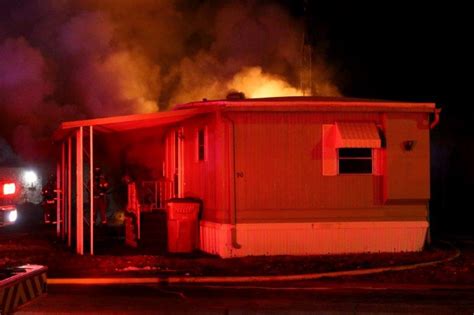 injuries  early morning mobile home fire wgtd