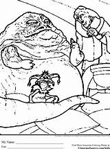 Jabba Coloring Hutt Wars Star Pages Colouring Kids Color Books Sheets Characters Printable Cartoon Visit Choose Board sketch template