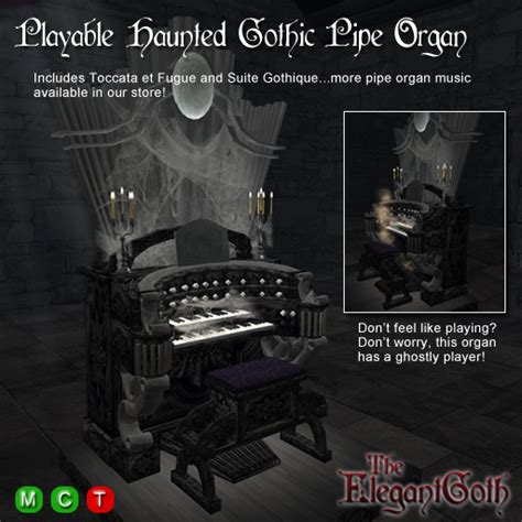 life marketplace playable haunted gothic pipe organ