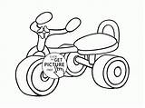 Coloring Bicycle Kids Pages Printables Toddlers Printable Wuppsy Color Getcolorings Transportation Print Toddler Getdrawings Drawing sketch template