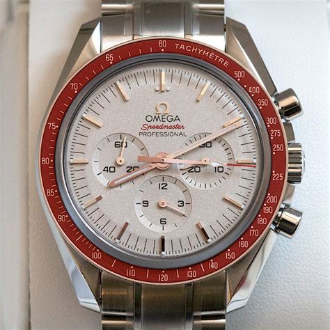 omega speedmaster tokyo olympic games limited edition red bezel