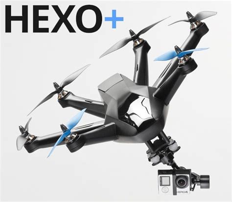 hexo   autonomous flying camera drone design gopro hero drone