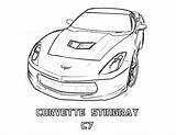 Corvette Coloring Pages Kids Printable Worksheets sketch template