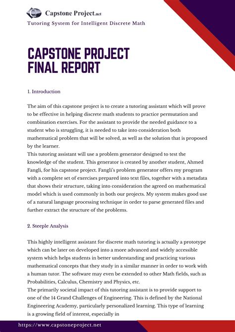 capstone project final report sample  capstoneproject issuu