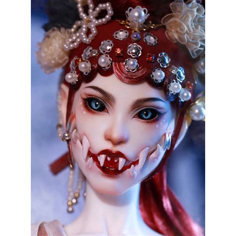bjd doll vampire dracula  female girl body ball jointed etsy