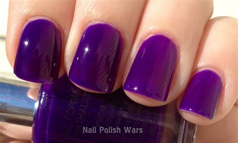 nail polish wars madly in lust with hot purple